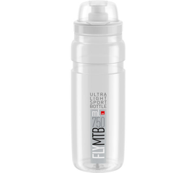 ELITE Trinkflasche Fly MTB Transparent-Grau 750 ml - Produktbild - 2