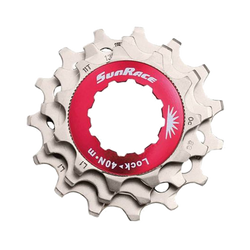 SunRace Service Part SPCS12M Lockring plus Ritzel 11 13 15T 12 fach silber - Produktbild - 1