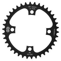 KMC Kettenblatt 38z 1/8" 104mm 4-Arm E-Bike Ready - schwarz - Produktbild - 1 KMC Kettenblatt 38z 1/8" 104mm 4-Arm E-Bike Ready - schwarz - Produktbild - 1