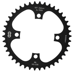 KMC Kettenblatt 42Z 1/8 104 mm 4 Arm E Bike Ready schwarz - Produktbild - 1 KMC Kettenblatt 42Z 1/8 104 mm 4 Arm E Bike Ready schwarz - Produktbild - 1