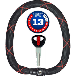 58-083-01-21083919-21083919.jpg Abus Kettenschloss IVY Chain 9210 schwarz/rot 110 cm - Produktbild - 2