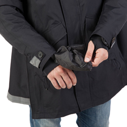 Tucano Urbano +Magic Parka XXXL Dunkelblau Parka Motorradjacke wasserdicht atmungsaktiv - Produktbild - 8
