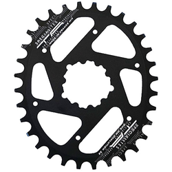Specialites TA One DM6 Ovalution Kettenblatt 28 schwarz SRAM kompatibel - Produktbild - 1