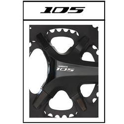 Specialites TA X110 Cover Kit Kettenblatt Shimano 105 schwarz - Produktbild - 1