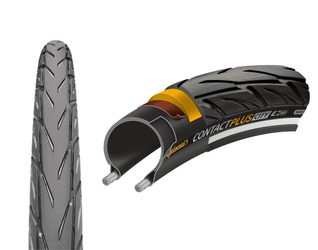Continental Contact Plus City Drahtreifen 700x35C Reflex urbane Sicherheit - Produktbild - 1