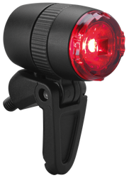Busch & Müller Dynamo-Rücklicht µ plus schwarz – Leistungsstarkes Rücklicht mit LED-Technologie für sicheres Fahren - Produktbild - 1