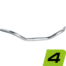 Bügel Stuttgarter 68°, Ø = 25,4 mm, Edelstahl - Produktbild - 1