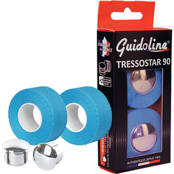 Lenkerband Tressostar 90 Karton mit Stopfen, karibisches blau - Produktbild - 1