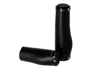 MTB-ATB-Griffe Ergotec Kyoto schwarz, 90/130mm, Ø 22, Silikon/Alu - Produktbild - 1