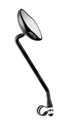 Fahrradspiegel Ergotec M 88L Alu, Linksmontage, schwarz - Produktbild - 1