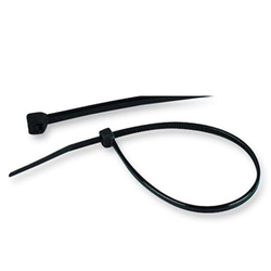Kabelbinder 2,6 X 200Mm Schwarz, 100 Stk - Produktbild - 1