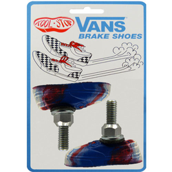 Bremsschuh V-Brake BMX T7 Vans rot/weiß/blau - Produktbild - 1 Bremsschuh V-Brake BMX T7 Vans rot/weiß/blau - Produktbild - 1