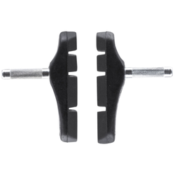Bremsschuh Promax, Cantilever, Stift asymm, schwarz, 70 mm,1 Paar - Produktbild - 1