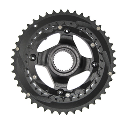 Spider/Kettenblatt-Kombi f. 2x10 44/32 Z vormontiert, f. YAMAHA PW-X - Produktbild - 1 Spider/Kettenblatt-Kombi f. 2x10 44/32 Z vormontiert, f. YAMAHA PW-X - Produktbild - 1