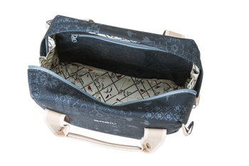 Lenkertasche Basil Boheme City Bag indigo blau, 32x12x23cm, 8ltr - Produktbild - 2