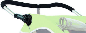 Schiebebügel SOLO ab 2010, Burley
passend für SOLO ab Bj. 2010 incl. Befestigung, ergonomisch
Farbe: silber, VE: 1 Stk. - Produktbild - 2