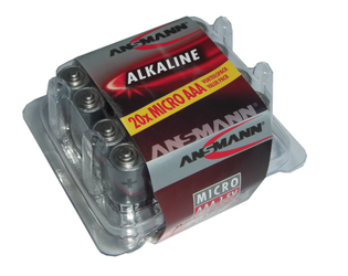 Batterie Ansmann Alkaline Micro LR 03 1,5 V, 1 x = 1 Box mit 20 Stück! - Produktbild - 1 Batterie Ansmann Alkaline Micro LR 03 1,5 V, 1 x = 1 Box mit 20 Stück! - Produktbild - 1