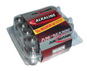 Batterie Ansmann Alkaline Mignon LR 06 1,5 V, 1 x = 1 Box mit 20 Stück! - Produktbild - 1