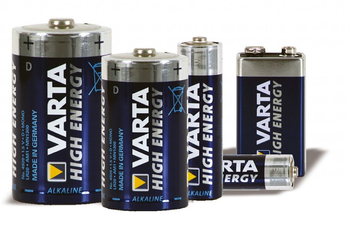 Batterie Varta Longlife Power Block LR61 Alkaline, 9 V, MN1604, stückweise - Produktbild - 1