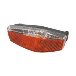 XLC LED AKKU-RÜCKLEUCHTE CL-R19 INKL REFLEKTOR MIT USB-LADEBUCHSE - Produktbild - 1