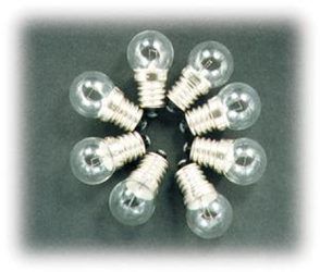 Glühbirne 6V 0.6W E10 für Rücklicht 10 Stück - Produktbild - 1