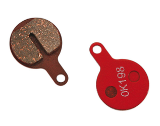 Bremsbeläge Disc für TEKTRO Lyra, TEKTRO
L10.11, gesintert, inkl. Spreizfeder
Farbe: Rot, VE: 1 Paar - Produktbild - 1