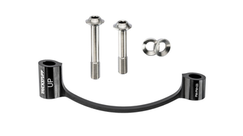 Bremsscheibenadapter Trickstuff CNC, PM-Gabel/PM-Bremse + 23, Titanschrauben - Produktbild - 1