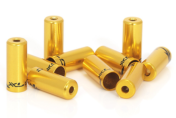 XLC ENDKAPPEN F. BREMSAUSSENHÜLLE BR-X10 GOLD, INNEN Ø 5,0MM, 50 STÜCK IN FLASCHE - Produktbild - 1 XLC ENDKAPPEN F. BREMSAUSSENHÜLLE BR-X10 GOLD, INNEN Ø 5,0MM, 50 STÜCK IN FLASCHE - Produktbild - 1