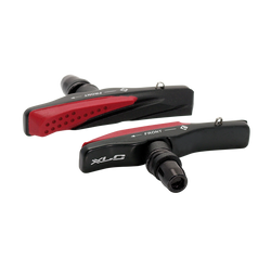 XLC CARTRIDGE V-BRAKE BREMSSCHUHE BS-V03 4ER SET, 72MM, SCHWARZ/ROT - Produktbild - 1
