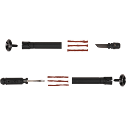 Reparatur-Set Tubeless Zefal Z Bar Plug 2 Griffeinsätze m. Ahle, Messer, Gummis - Produktbild - 1 Reparatur-Set Tubeless Zefal Z Bar Plug 2 Griffeinsätze m. Ahle, Messer, Gummis - Produktbild - 1