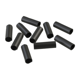 Abriebschutzset Tubus/Racktime schwarz, Ø 10mm - Produktbild - 1