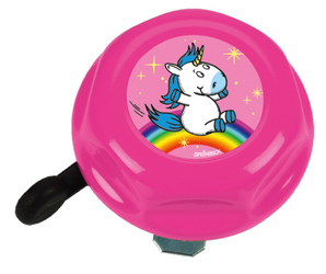 Fahrradglocke Bike Fashion Einhorn pink, mit Motiv, Ø55mm, SB-Karte - Produktbild - 1