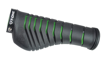 Griffe T-One Aero schwarz/grün,130mm,1x Schraubensicherung - Produktbild - 1 Griffe T-One Aero schwarz/grün,130mm,1x Schraubensicherung - Produktbild - 1