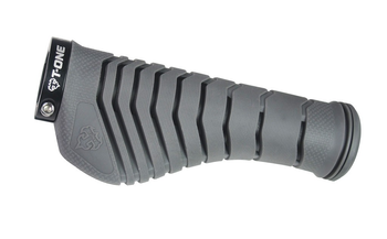 Griffe T-One Aero grau/schwarz,130mm,1x Schraubensicherung - Produktbild - 1