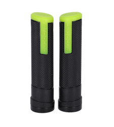 MTB-ATB-Griffe Ergotec Porto schwarz/gelb, 133mm, Ø22, Kraton/Alu - Produktbild - 2