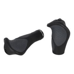 XLC GRIFFE ERGONOMIC GR-S22 135/92MM, SCHWARZ/GRAU - Produktbild - 1