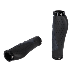 XLC GRIFFE ERGONOMIC GR-S07 140MM, SCHWARZ/GRAU, M. SCHRAUBENSICHER. - Produktbild - 1