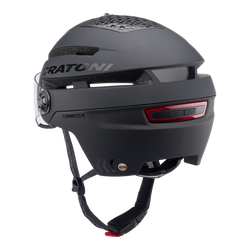 Fahrradhelm Cratoni Commuter (Pedelec) schwarz matt, Gr. S/M (54-58cm) - Produktbild - 3