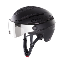 Fahrradhelm Cratoni Commuter (Pedelec) schwarz matt, Gr. M/L (58-61cm) - Produktbild - 1