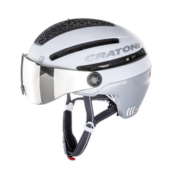 Fahrradhelm Cratoni Commuter (Pedelec) weiß matt, Gr. S/M (54-58cm) - Produktbild - 1