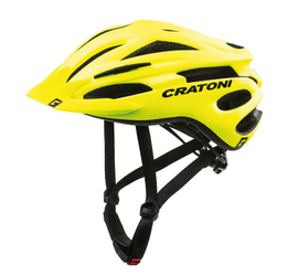 Fahrradhelm Cratoni Pacer (MTB) neongelb matt, Gr. S/M (54-58cm) - Produktbild - 1