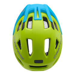 201-50-64020-4035849079494-3-21102323.png Fahrradhelm Cratoni Maxster Pro (Kid) lime/blau matt, Gr. XS/S (46-51cm) - Produktbild - 2