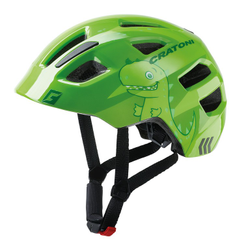 Fahrradhelm Cratoni Maxster (Kid) Dino/grün glanz, Gr. XS/S (46-51cm) - Produktbild - 1 Fahrradhelm Cratoni Maxster (Kid) Dino/grün glanz, Gr. XS/S (46-51cm) - Produktbild - 1