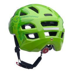 Fahrradhelm Cratoni Maxster (Kid) Dino/grün glanz, Gr. S/M (51-56cm) - Produktbild - 2