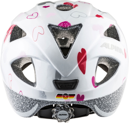 Fahrradhelm Alpina Ximo weiß Herzen, Gr.47-51cm - Produktbild - 3