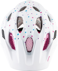 Fahrradhelm Alpina Carapax JR weiß polka dots matt, Gr.51-56cm - Produktbild - 2