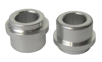 Alubuchsen SR Paar f. Dämpferauge 12,7mm Bohrung 8mm für 30,0mm Aufbaustärke - Produktbild - 1