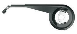 11604a75eafc3abf3c8afa3533445b7b-21103447.JPG Kettenschutz SKS Chainbow Ø158mm 38 Zähne, schwarz, für Nabenschaltung - Produktbild - 1