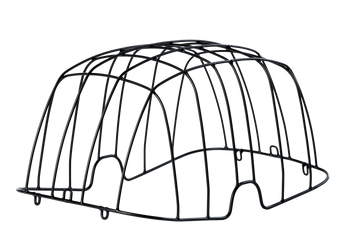 Basil Space Frame Drahtgitter – für Hinterrad-Tierkorb Buddy, Schwarz - Produktbild - 1