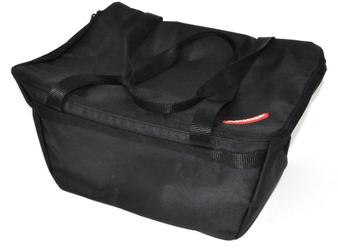 Einlegetasche zu Hinterradkorb Pletscher 30x22x20cm, schwarz - Produktbild - 1